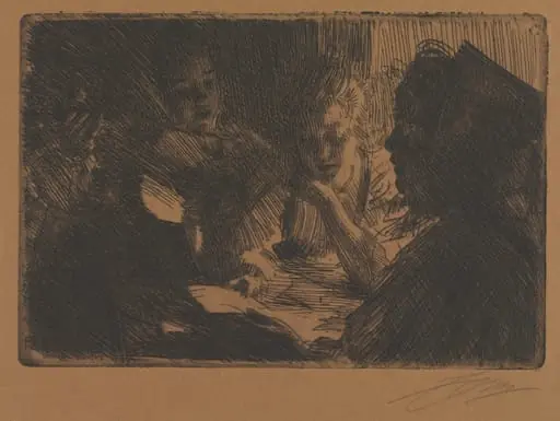 The New Ballad, by Anders Zorn