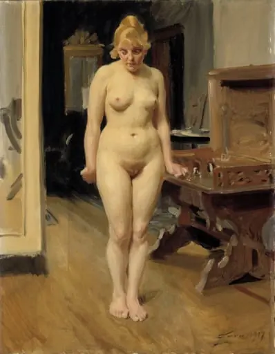 Ujo malli, by Anders Zorn