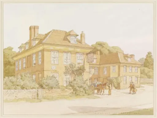 The Swan Hotel, Tetsworth, by Anderson