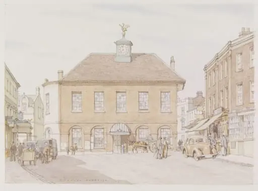 Town Hall, Buckingham, by Anderson