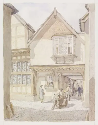 "Ye Old King's Head", Aylesbury, by Anderson