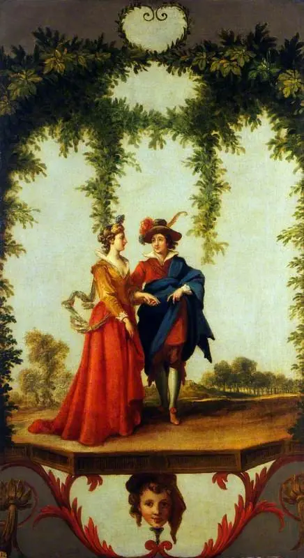 A Lady and a Gentleman, by Andien de Clermont