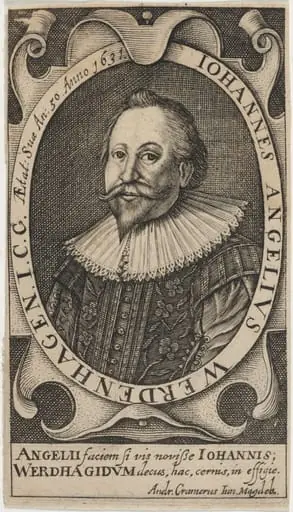 Johannes Angelius Werdenhagen, by Andr. Cramerus Iun. Magdeb.