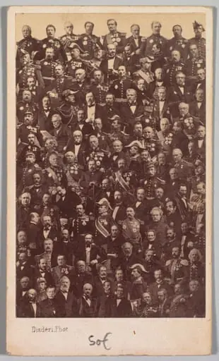Untitled (French Military Heroes and Political Leaders), by André Adolphe-Eugène Disdéri
