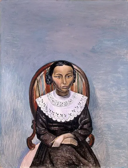 Portrait of a Girl in Black, by André Derain