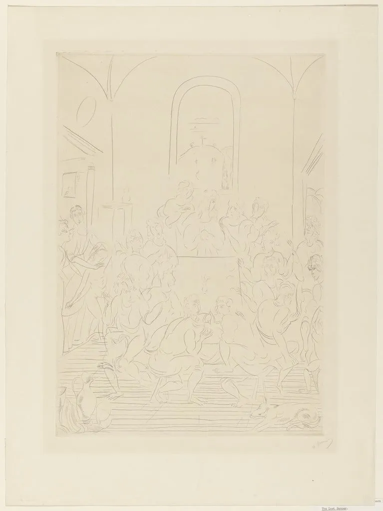 Untitled, by André Derain, ink, 1912