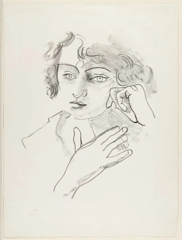 Untitled, by André Derain, ink, 1927
