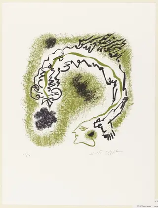 Untitled, by André Masson, 1963