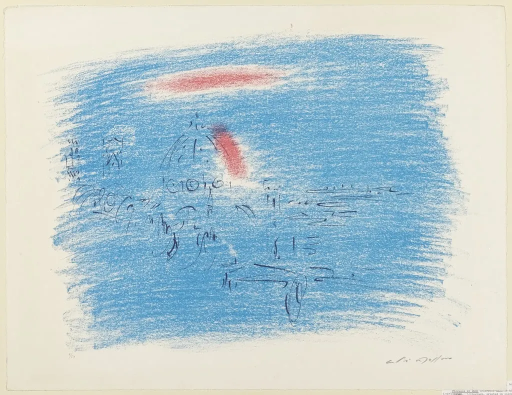 Untitled, by André Masson, ink, 1958