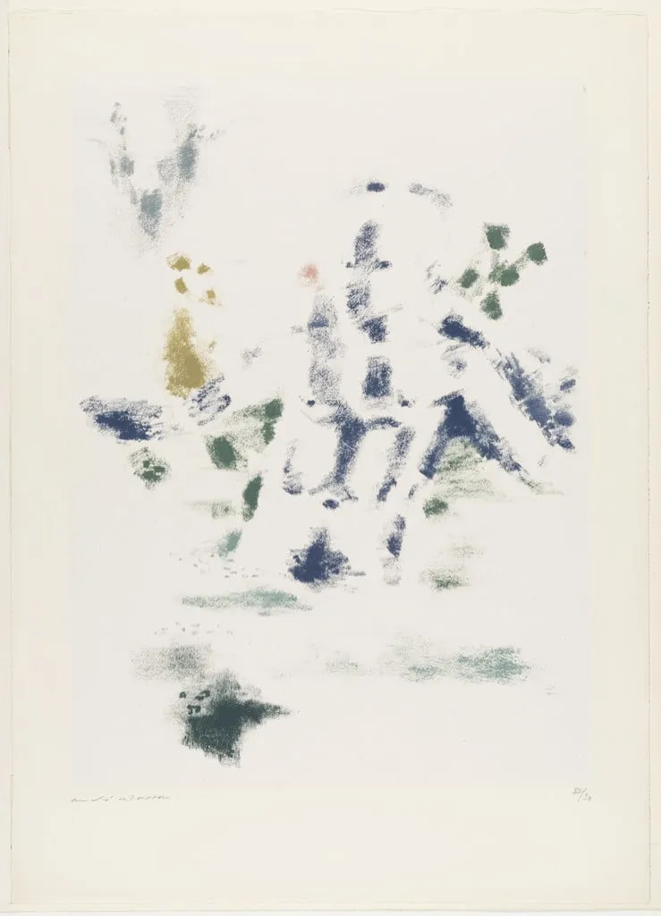 Untitled, by André Masson, ink, 1950