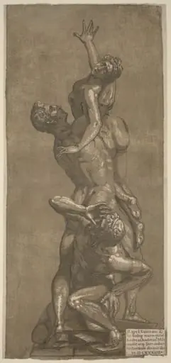 The Rape of a Sabine, by Andrea Andreani