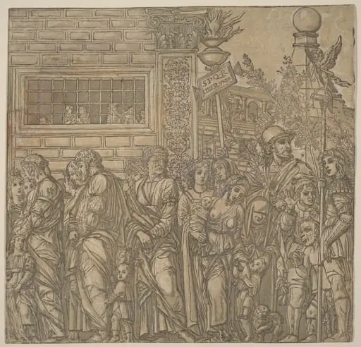 The Triumph of Julius Caesar, by Andrea Andreani