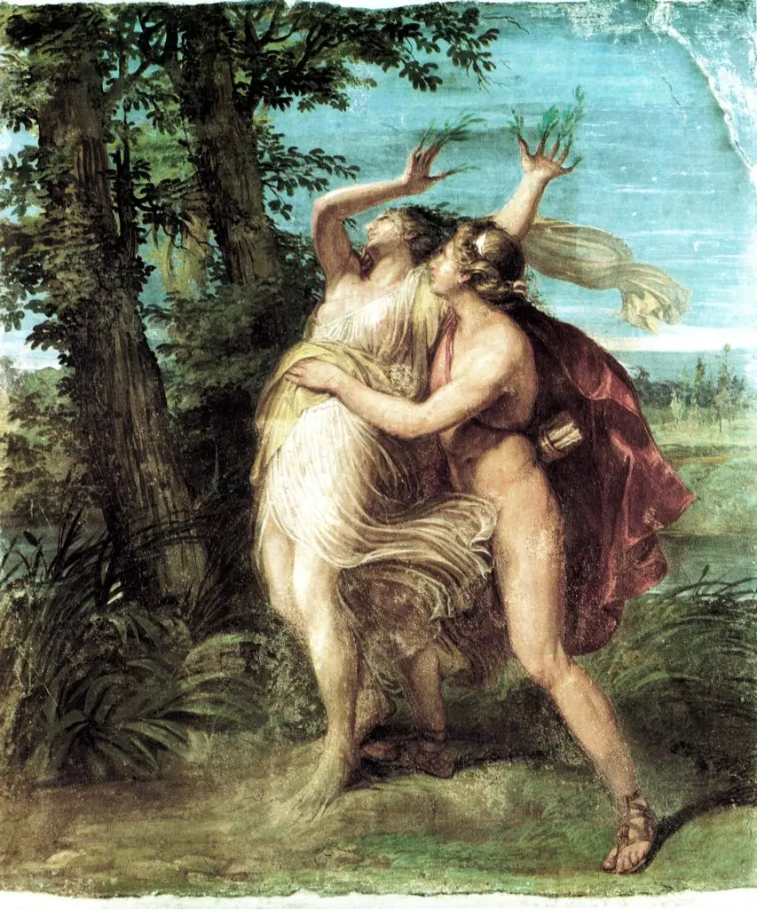 Apollo and Daphne, by Andrea Appiani