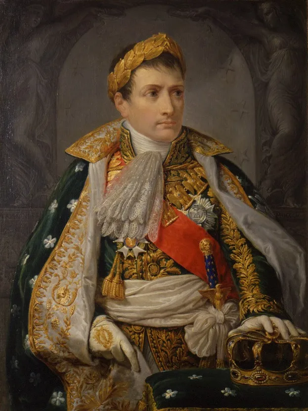 Napoleon I Bonaparte, by Andrea Appiani, oil, 1805