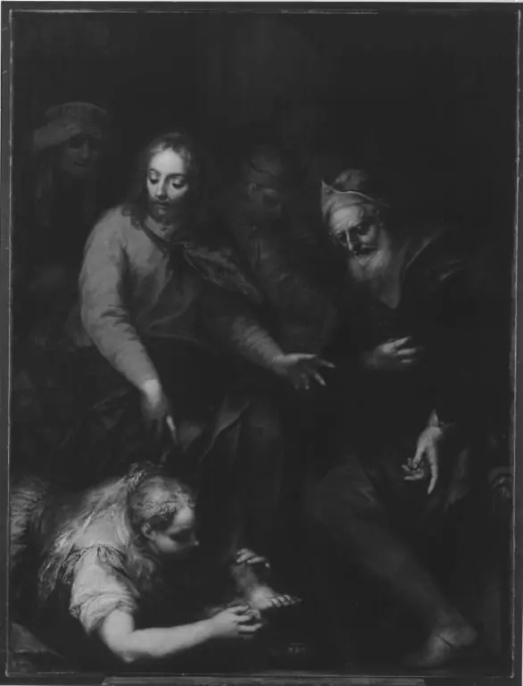 Christus im Hause des Simon, by Andrea Celesti