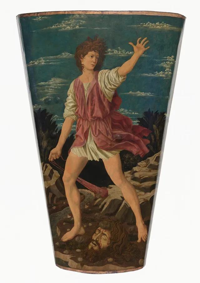 David with the Head of Goliath — Andrea del Castagno