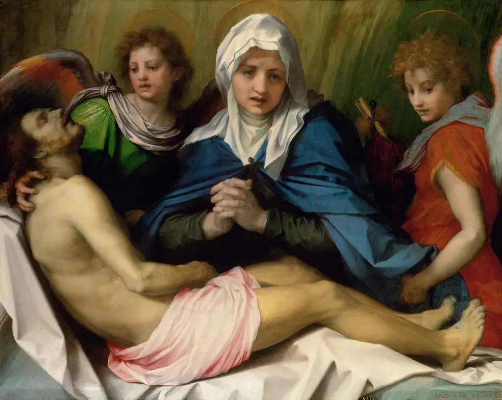 Lamentation of Christ, by Andrea del Sarto
