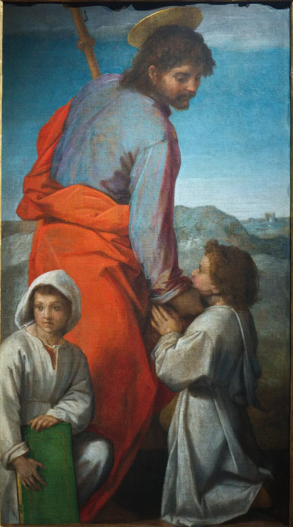 Saint James, by Andrea del Sarto, oil, 1528
