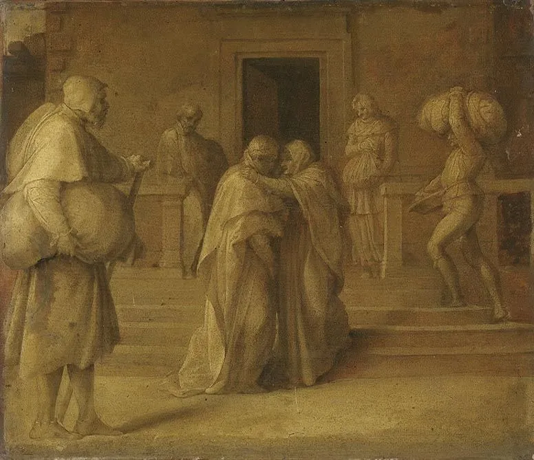 The visitation, by Andrea del Sarto, unspecified