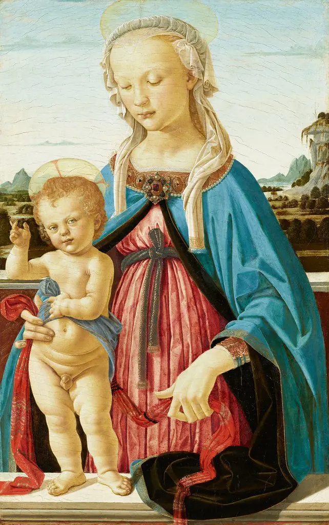 Madonna and Child, by Andrea del Verrocchio