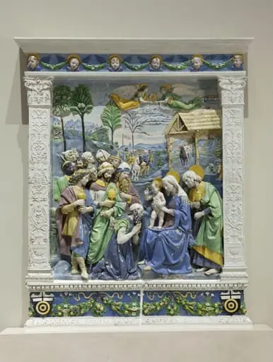 The Adoration of the Magi, by Andrea della Robbia