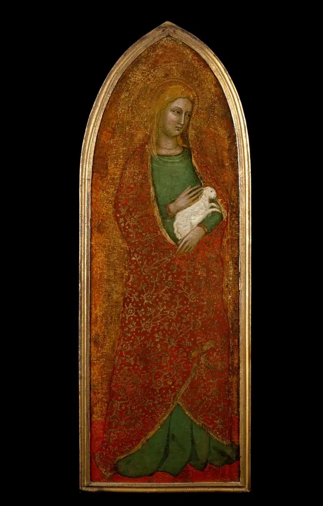 Saint Agnes, by Andrea di Giusto