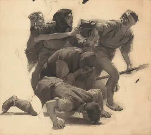 The Siege of Tortona, or The Thirst of the People of Tortona (La Costanza dei tortonesi), by Andrea Gastaldi