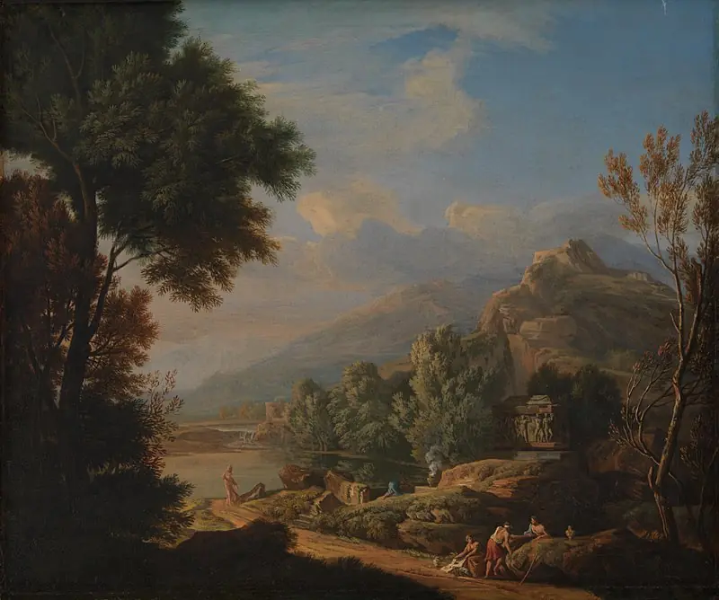 Arcadian Landscape, by Andrea Locatelli