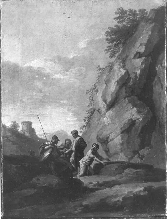 Felsenlandschaft, by Andrea Locatelli, unspecified, 1700