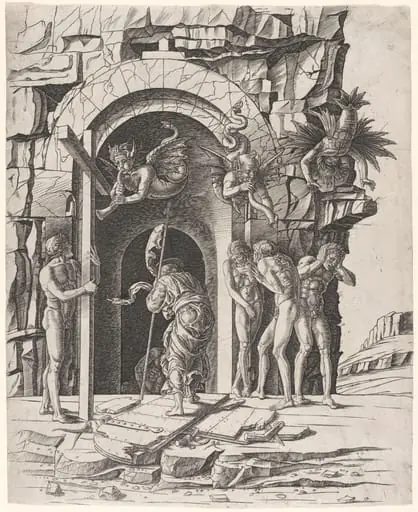 Descent into Limbo, by Andrea Mantegna
