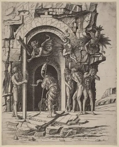 Descent into Limbo, by Andrea Mantegna