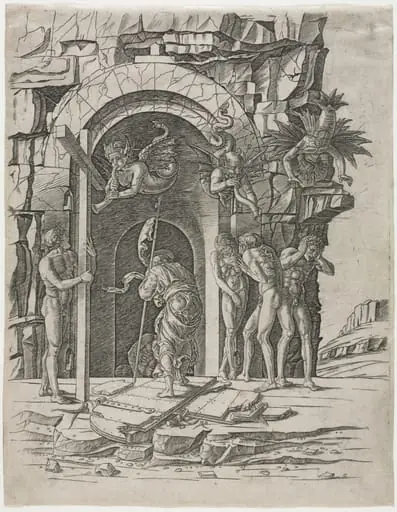 Descent into Limbo, by Andrea Mantegna
