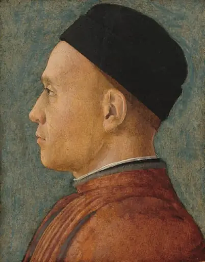 Portrait of a Man, by Andrea Mantegna