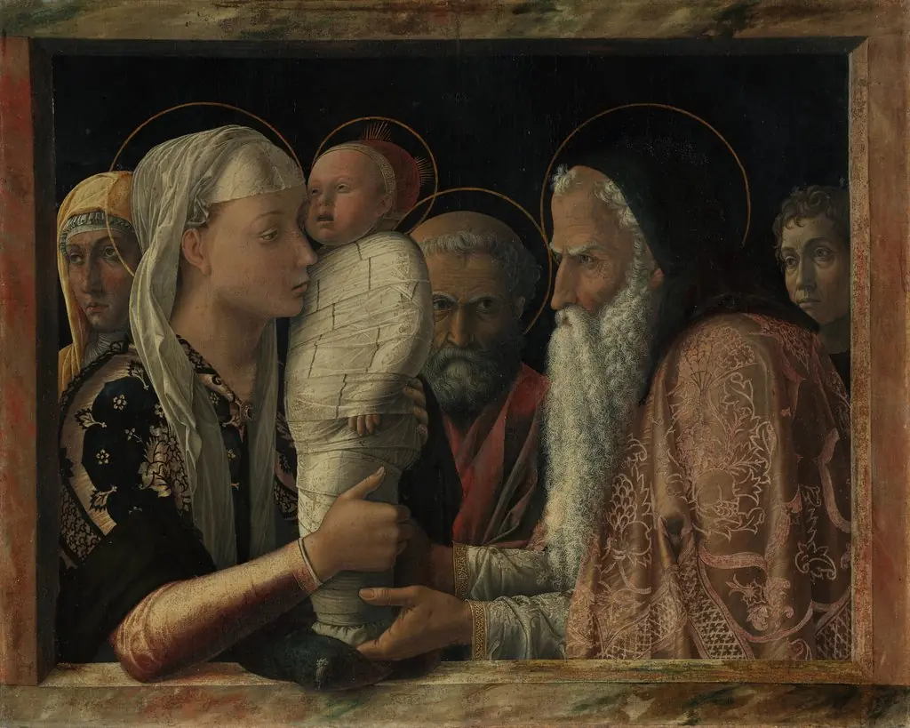 Presentation at the Temple, by Andrea Mantegna, 1400