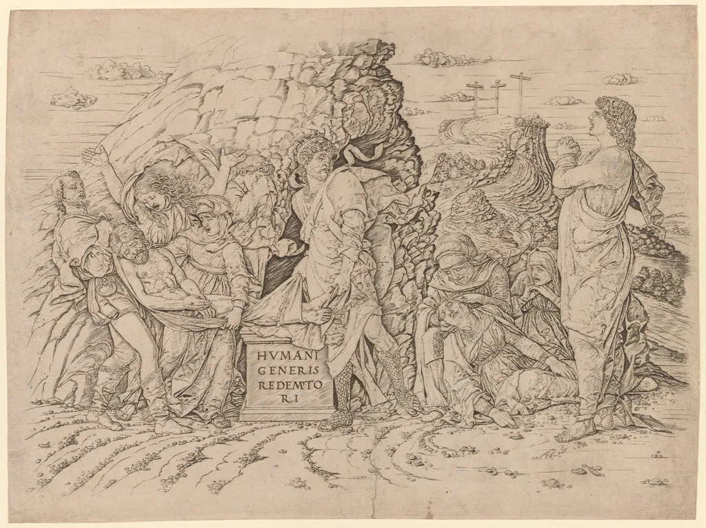 The Entombment, by Andrea Mantegna, 1468