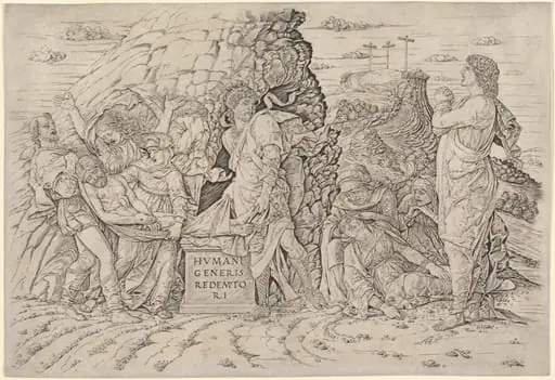 The Entombment, by Andrea Mantegna