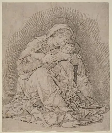 The Virgin and Child, by Andrea Mantegna