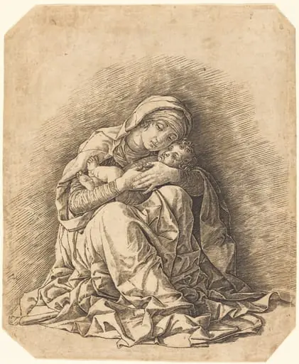 The Virgin and Child, by Andrea Mantegna