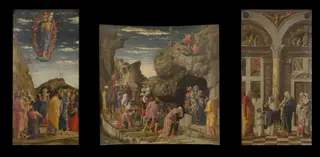 Triptych, by Andrea Mantegna, 1464