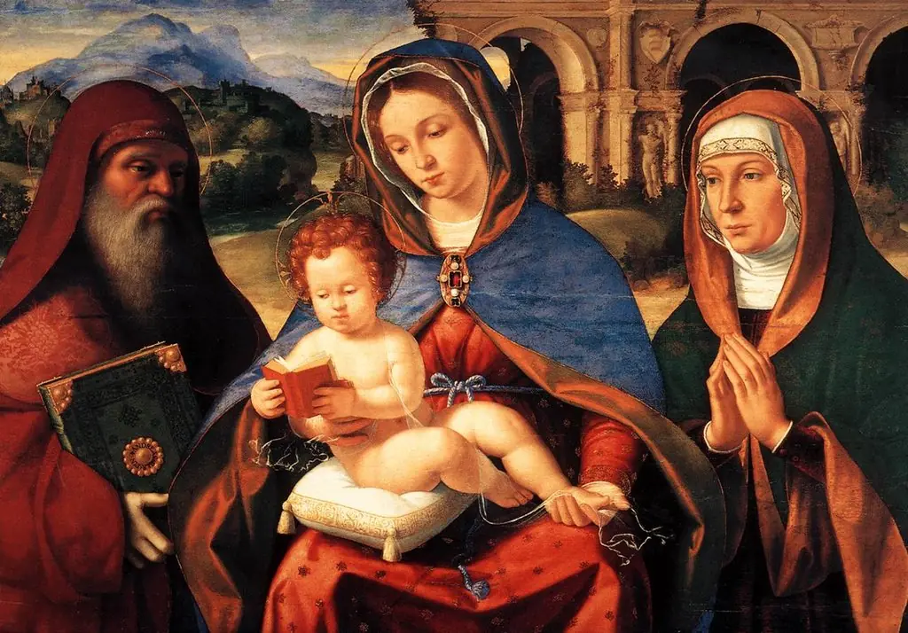 Madonna Baglioni, by Andrea Previtali