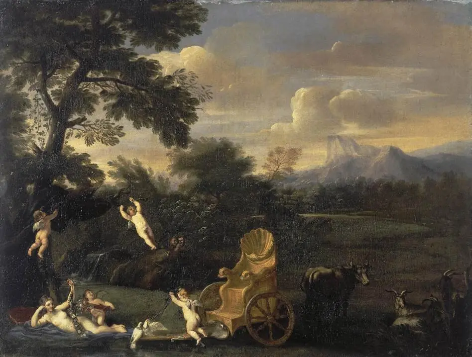 Venus at Rest, by Andrea Sacchi