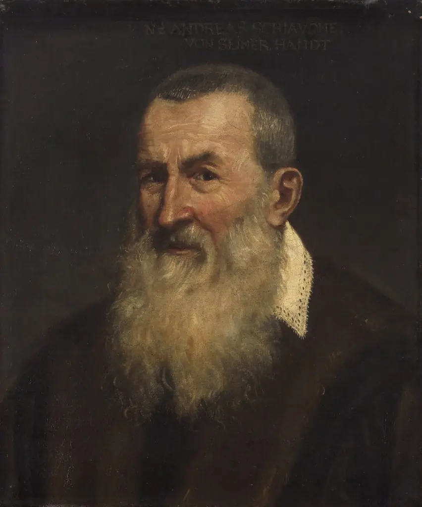 Bildnis eines Greises, by Andrea Schiavone