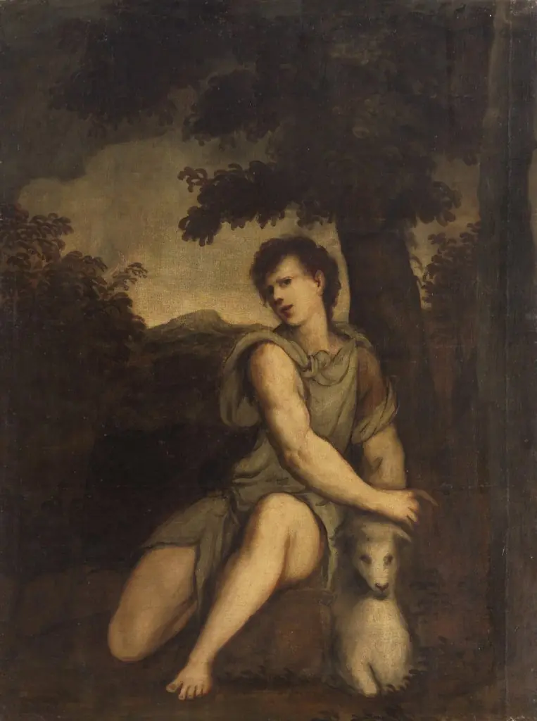 Der junge Abel, by Andrea Schiavone