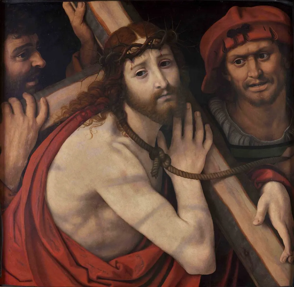 Christ carrying the Cross, by Andrea Solari