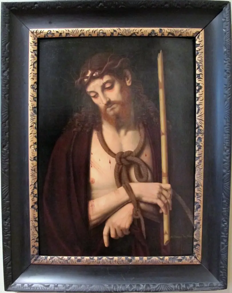 cristo legato e coronato di spine, by Andrea Solari