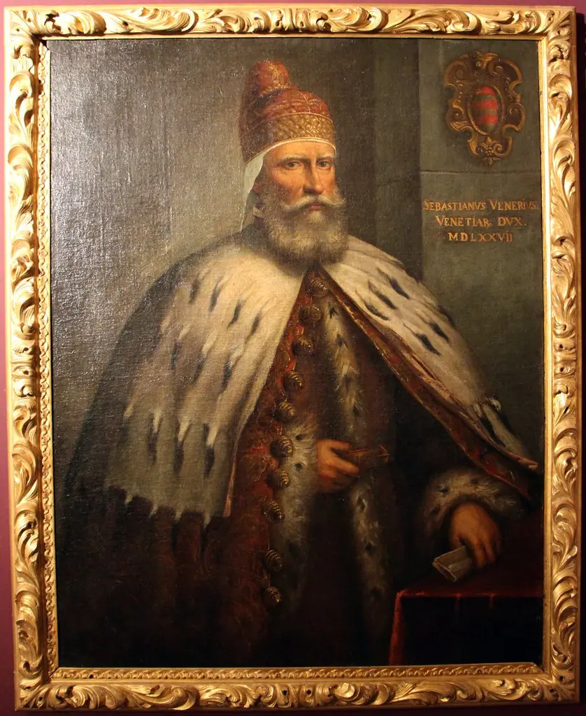 Portrait of Doge Sebastiano Venier, by Andrea Vicentino