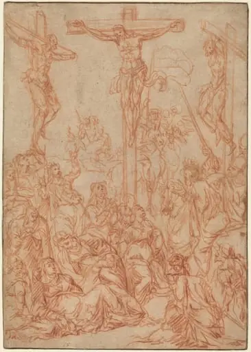 The Crucifixion, by Andrea Vicentino