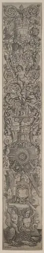 Ornament Panel: Triton Ridden by a Child, by Andrea Zoan