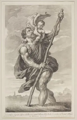 St. Christopher, by Andrea Zucchi