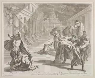 The Body of St. Mark, by Andrea Zucchi, 1750
